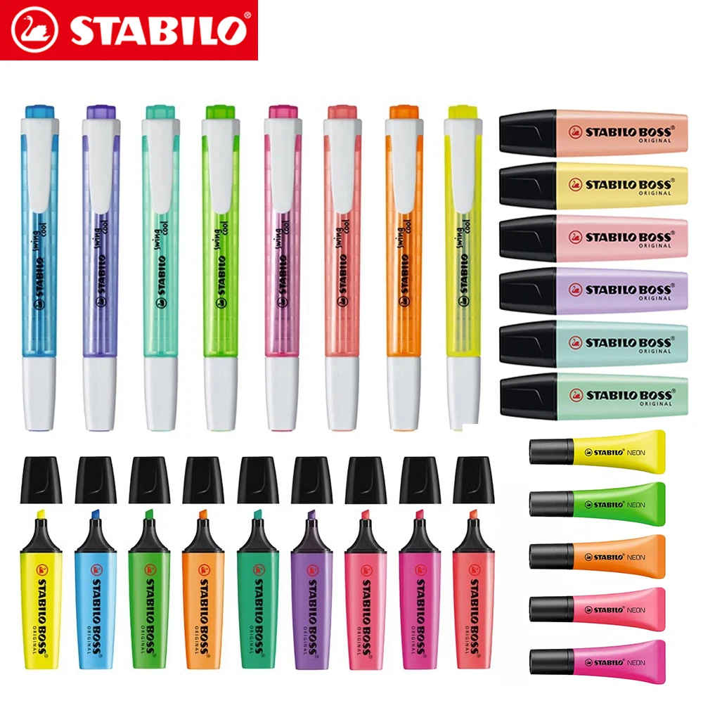 Stabilo Marker Swing Cool - STABILO Highlighter Markers Set BOSS 70
