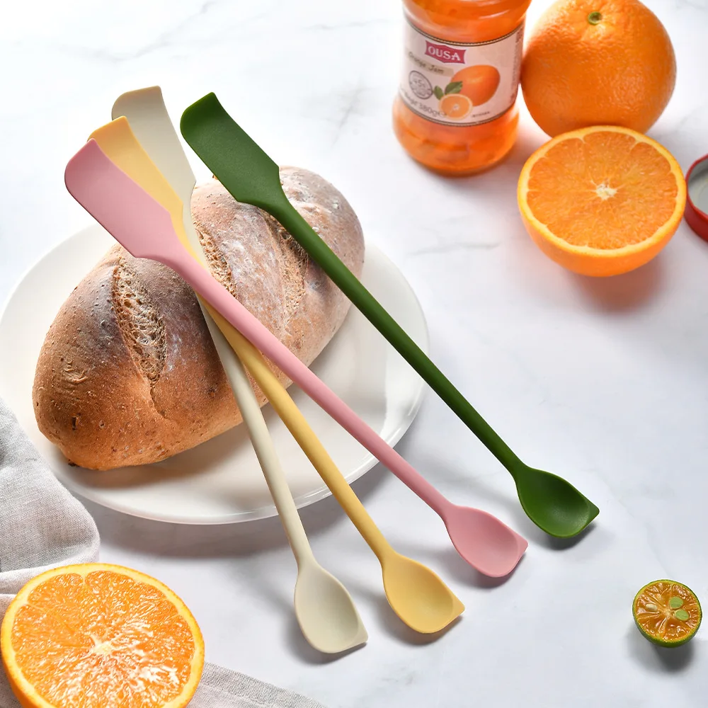 Mixing Cup Silicone - Silicone Double-headed Jam Spatula Kitchen Silicone