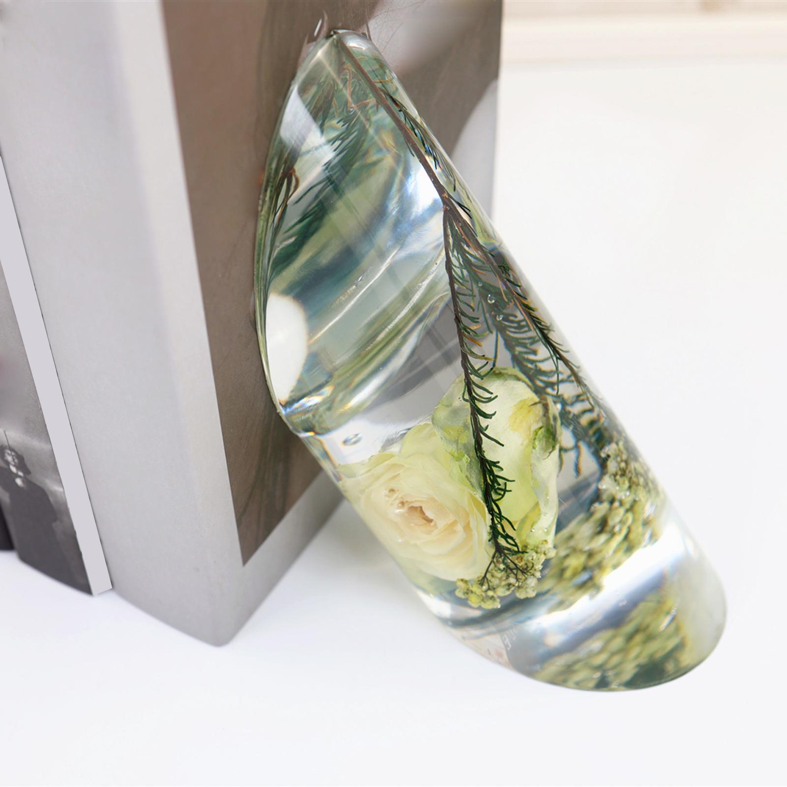 Geode Mold Silicone - Silicone Bookend for Epoxy Resin Bevel
