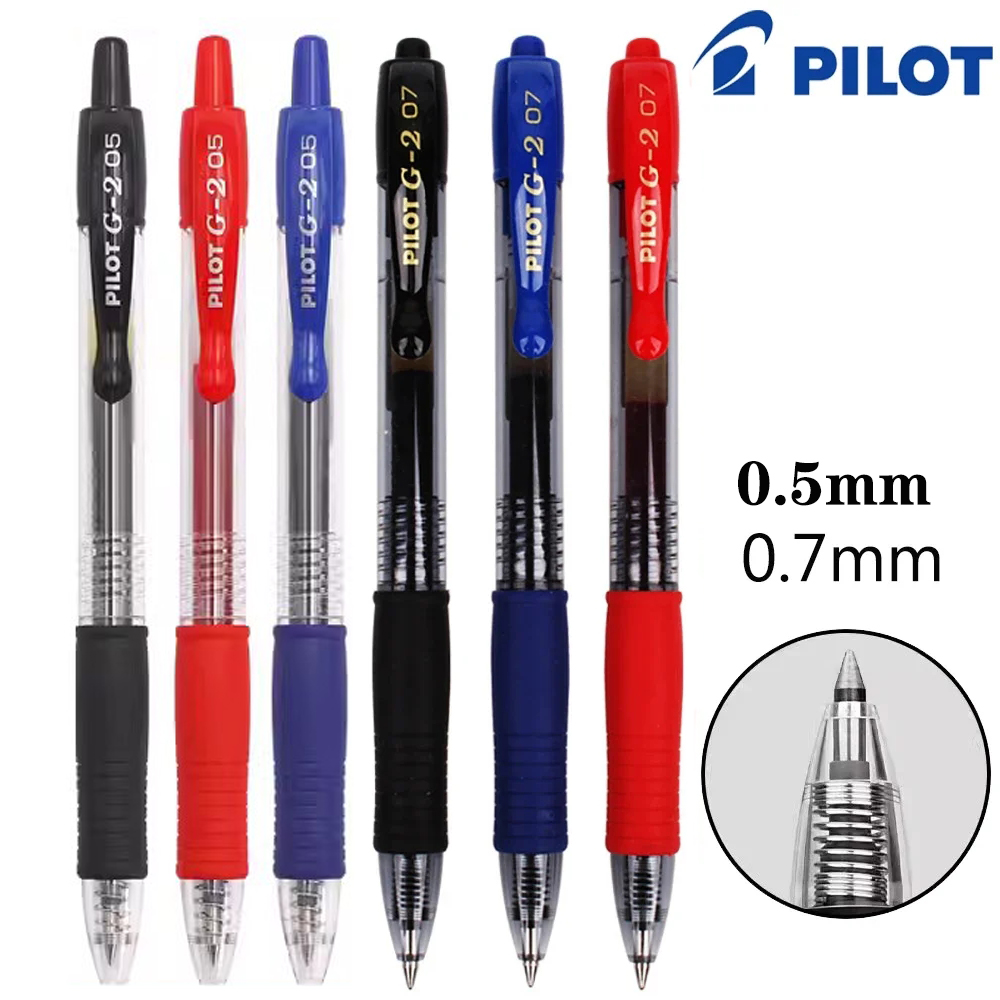 Pilot Pen G2 - 6pcs Japan Pilot Gel Pen BL-G2