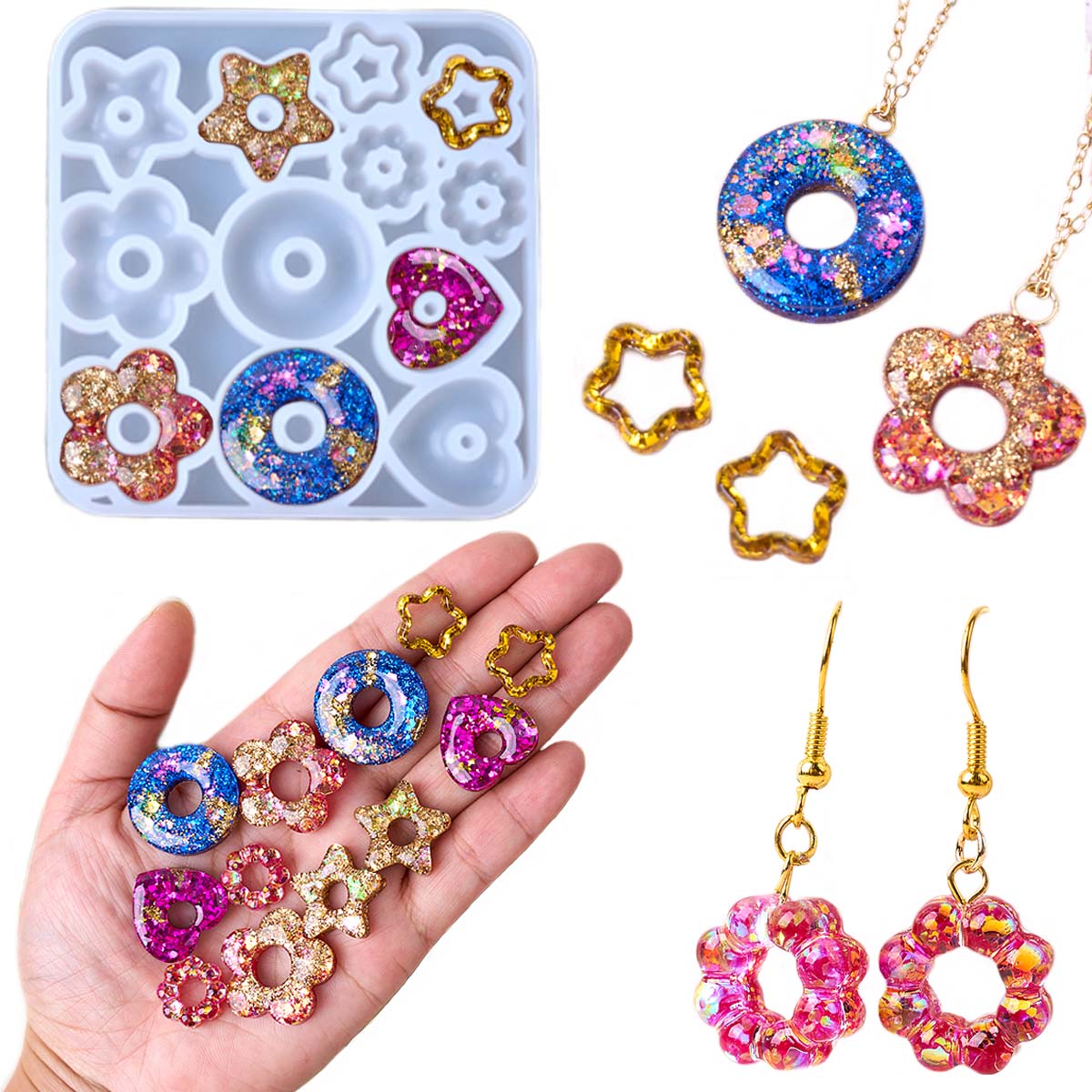 Multifuntional Jewelry Silicon - Resin Craft Ideas recension och pris
