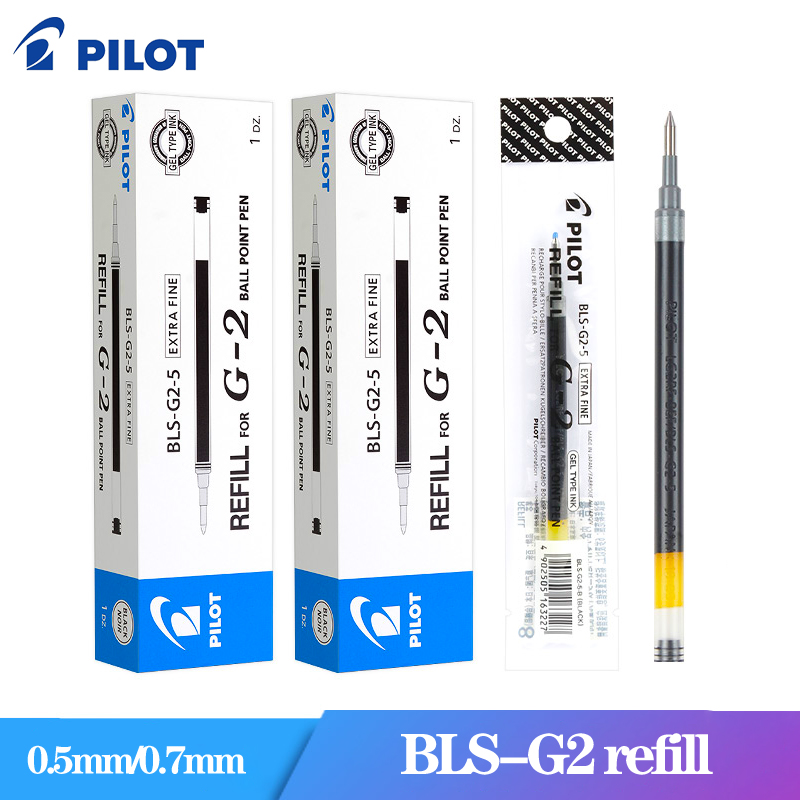 12 Pcs PILOT Refill BLS-G2 for - Pilot Pen G2 recension och pris