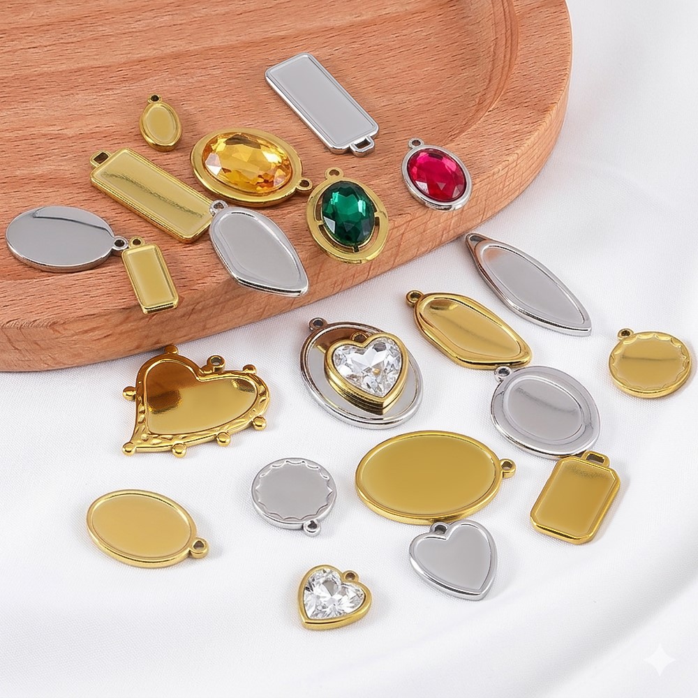 5pcs 1pcs No Fade Stainless Ir - Resin Crafts recension och pris