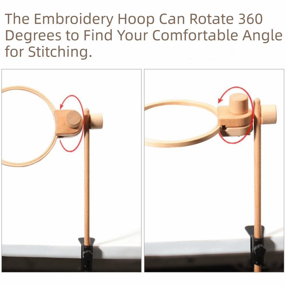 Beech Wood Embroidery Frame La - Wood Ring Blank recension och pris