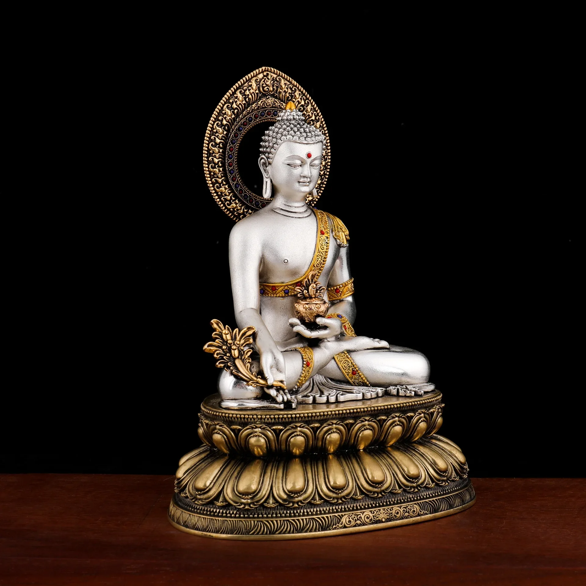 TQH-i7.7 Medicine Buddha Home  - Resin Crafts recension och pris