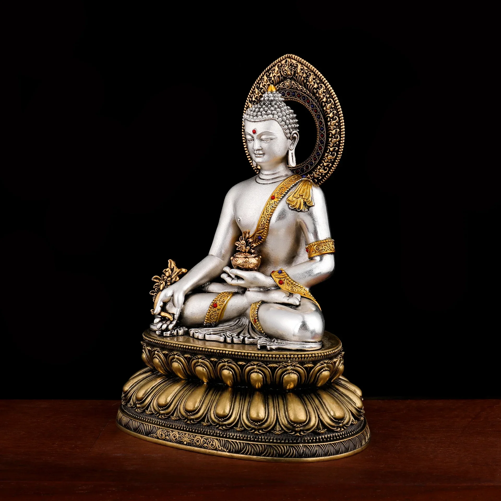 TQH-i7.7 Medicine Buddha Home  - Resin Crafts recension och pris