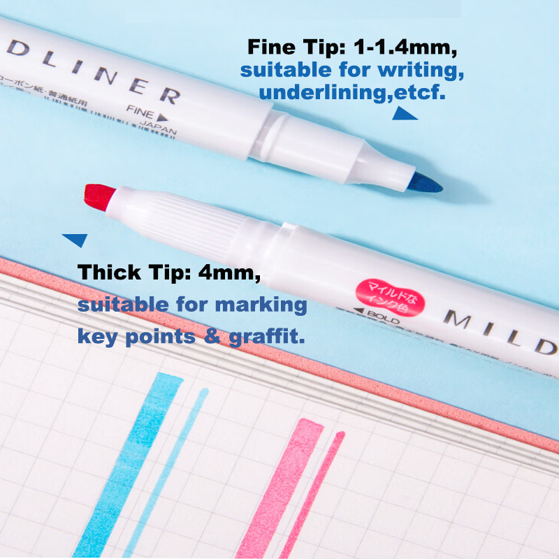 Zebra 25/35 Colors Mildliner H - Zebra Pen Mildliner recension och pris