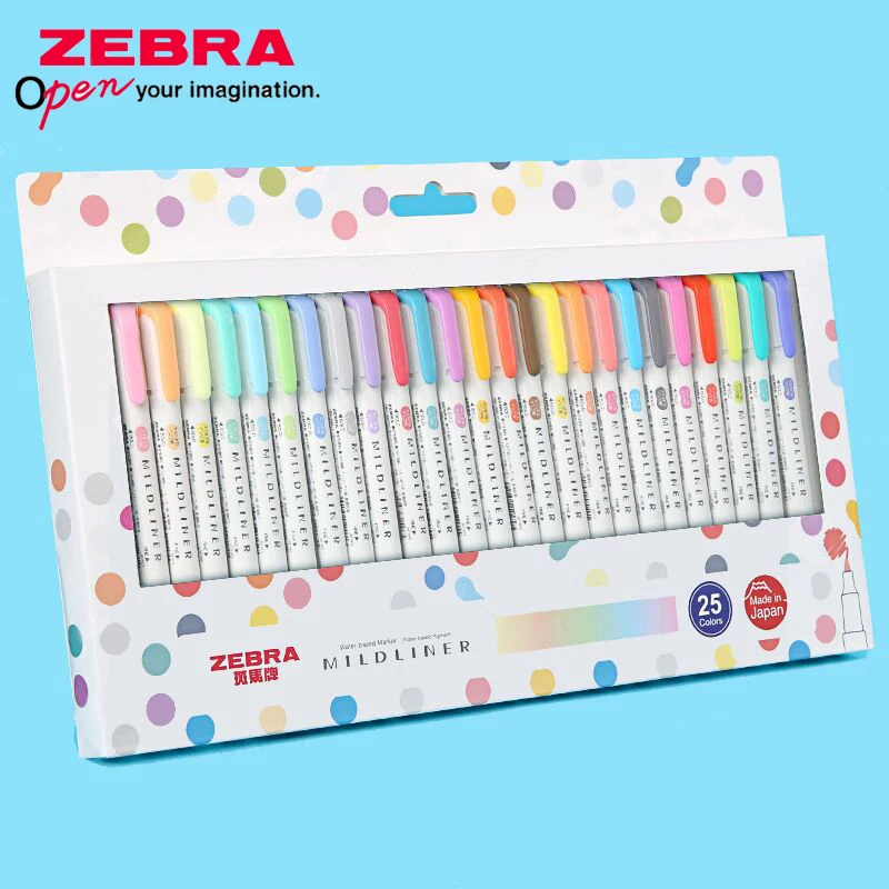 ZEBRA Mildliner Highlighter WK - Zebra Pen Mildliner recension och pris