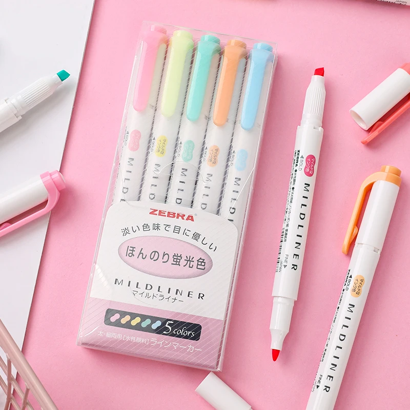 ZEBRA Mildliner Highlighter WK - Zebra Pen Mildliner recension och pris