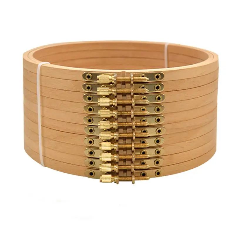 High Quality Beech Wood Embroi - Wood Ring Blank recension och pris