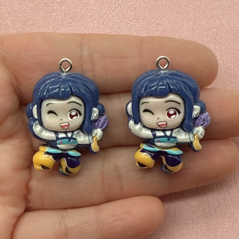 10pcs resin cartoon pendant, D - Resin Craft Projects recension och pris