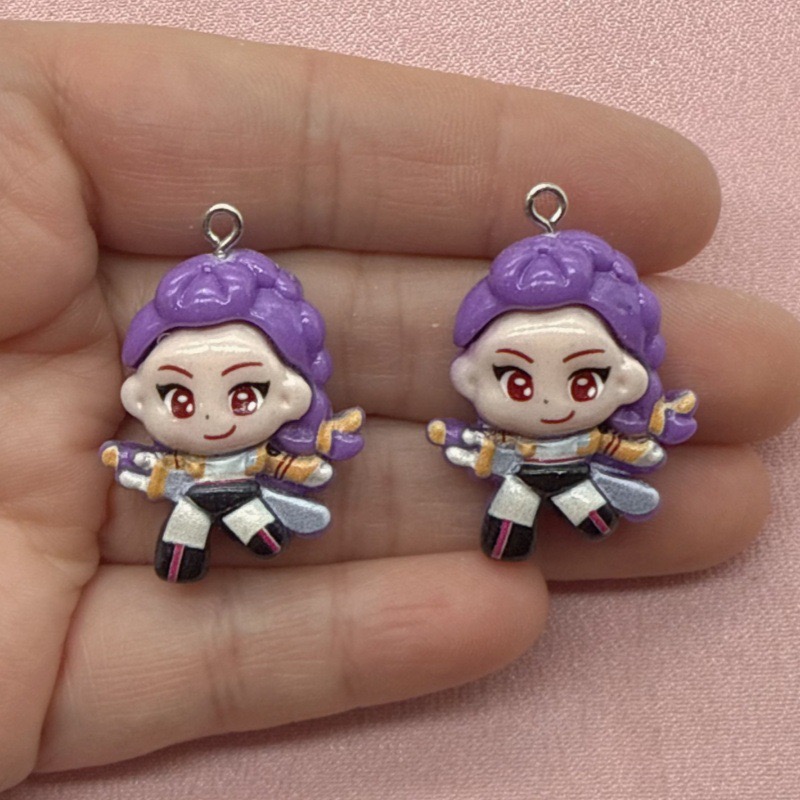 10pcs resin cartoon pendant, D - Resin Craft Projects recension och pris