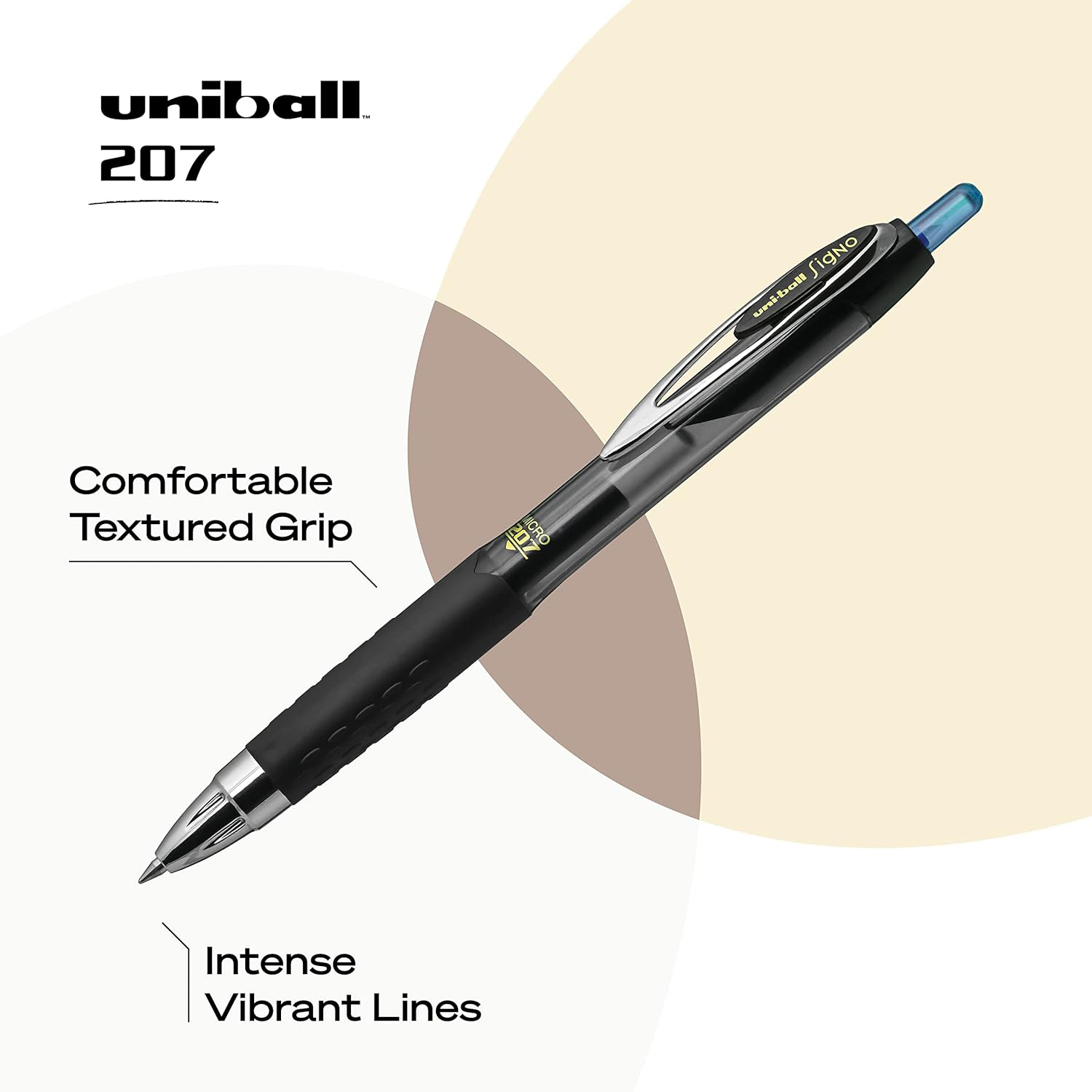 uni-ball 61256 Signo Gel 207 R - Pentel Pen Energel recension och pris