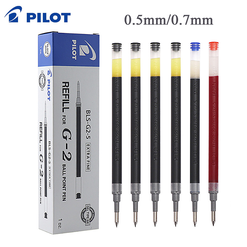 6 Pcs Japan Pilot Gel Pen Refi - Pilot Pen G2 recension och pris