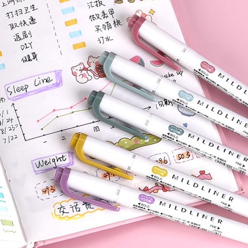 1/3pcs ZEBRA MILDLINER WKT7 Hi - Zebra Pen Mildliner recension och pris