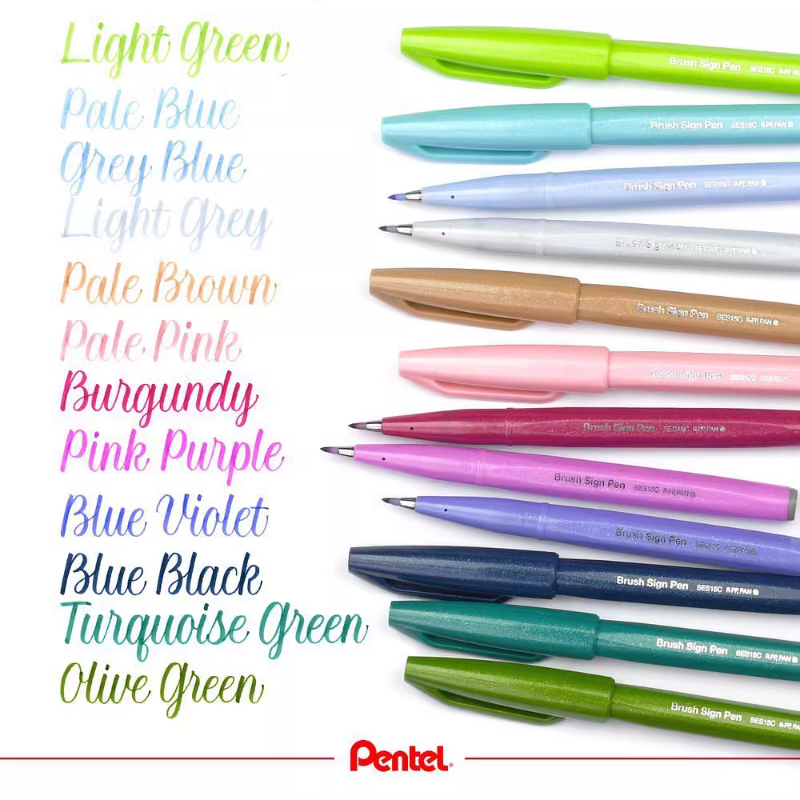 1PC Pentel Fude Brush Touch Si - Pentel Pen Sign Pen recension och pris