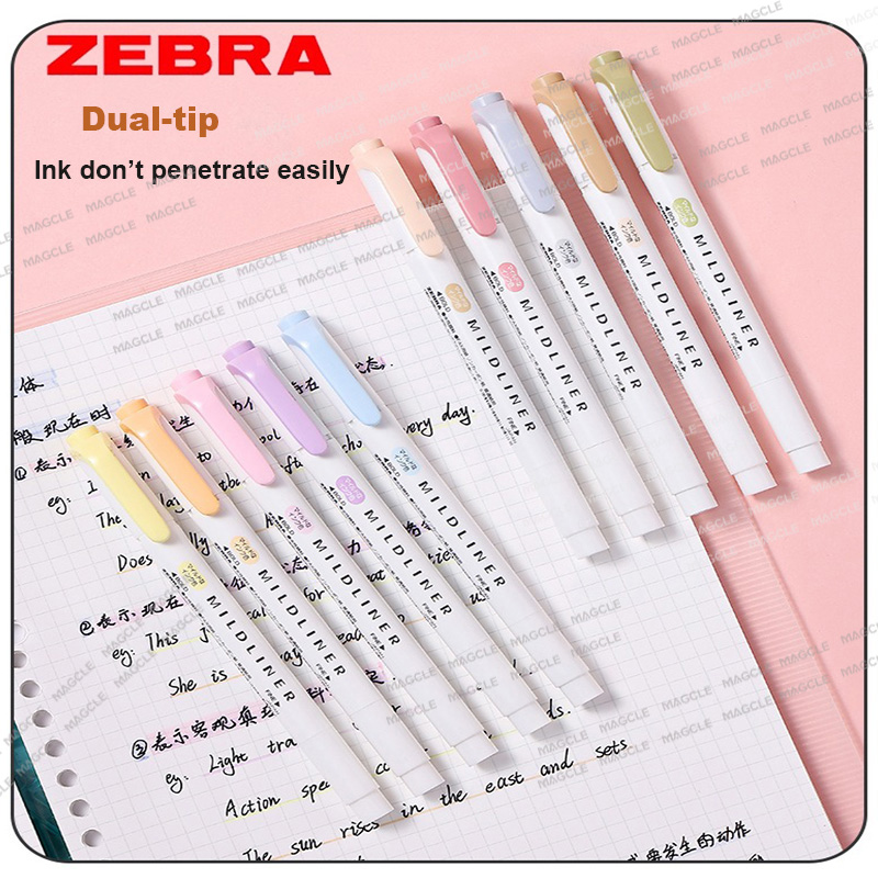 1pcs Zebra WKT7 Mildliner High - Zebra Pen Mildliner recension och pris