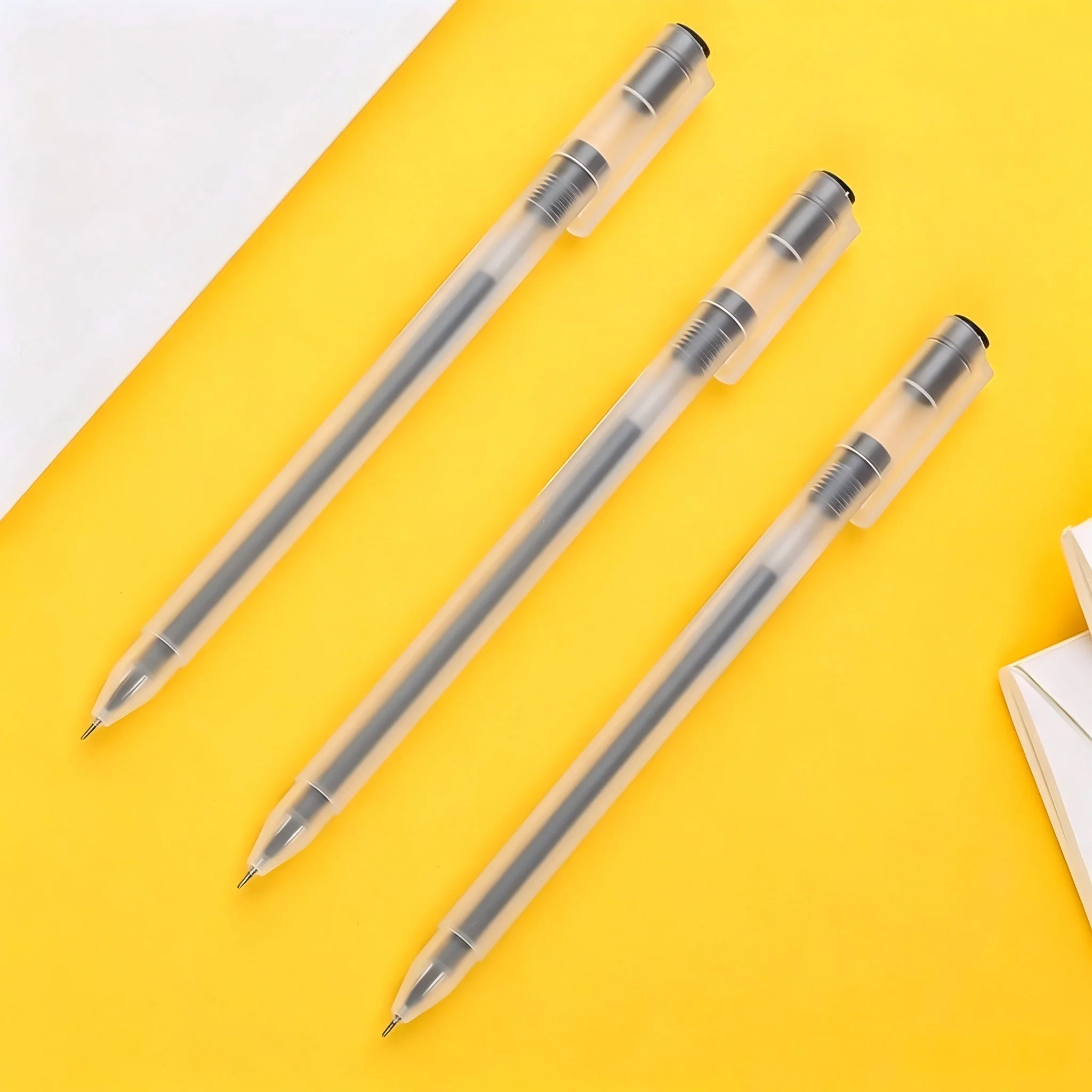 A119 Black Gel Pens 0.5mm Full - Muji Stationery Gel Pen recension och pris