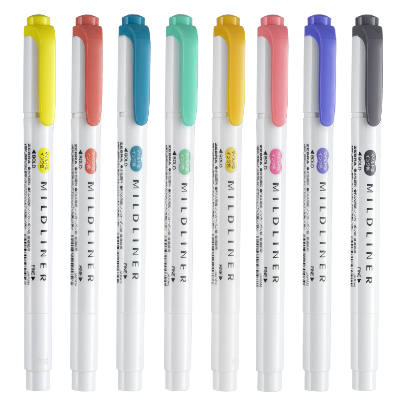 Zebra Mildliner Liner Double H - Zebra Pen Mildliner recension och pris
