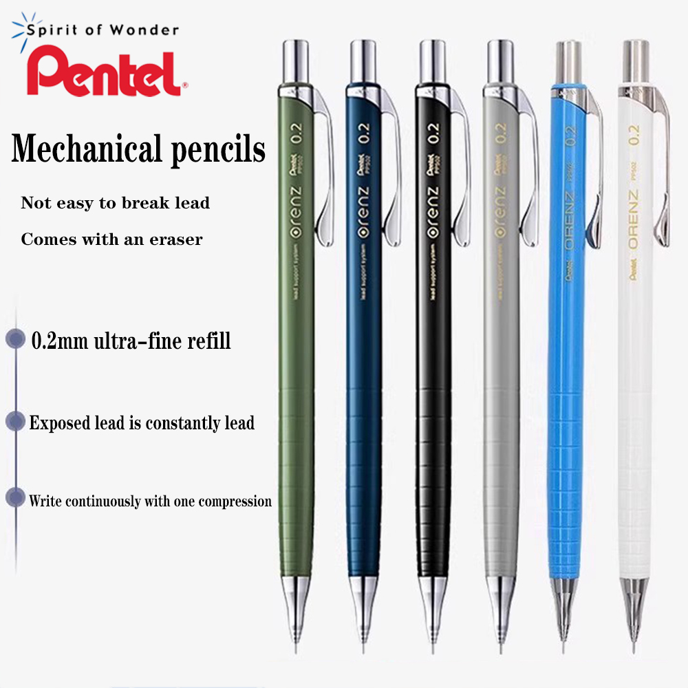 Japan Pentel Orenz 0.2mm Mecha - Pentel Pen Energel recension och pris