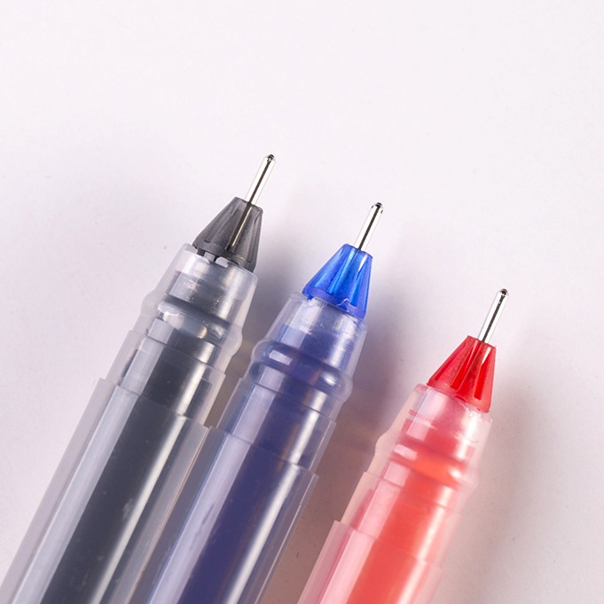 0.5mm Large Capacity Black/Red - Muji Stationery Gel Pen recension och pris