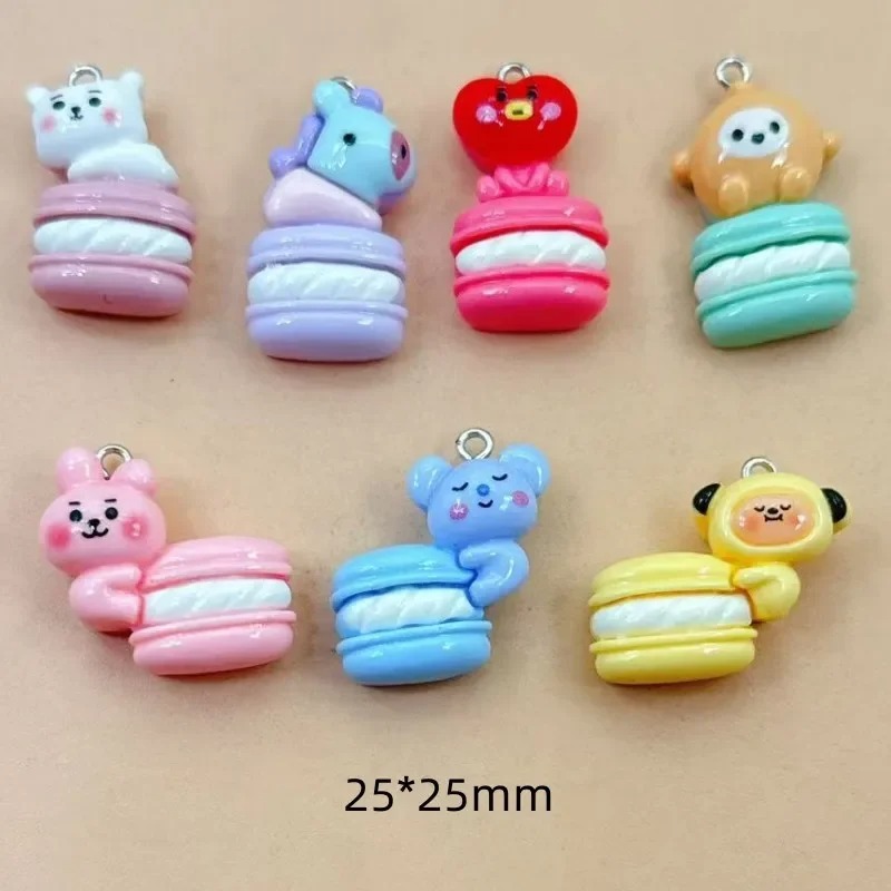 10pcs Mixed Cartoon Resin Char - Resin Craft Supplies recension och pris